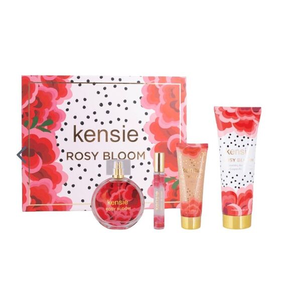 Kensie Other - Kensie Rosy Bloom 4-Piece Gift Set